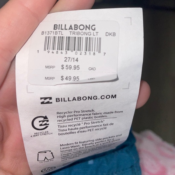 NWT Billabong boardshorts - Picture 4 of 4
